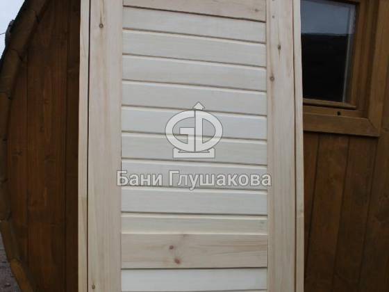 Комбинированная дверь для бани от Дмитрия Глушакова